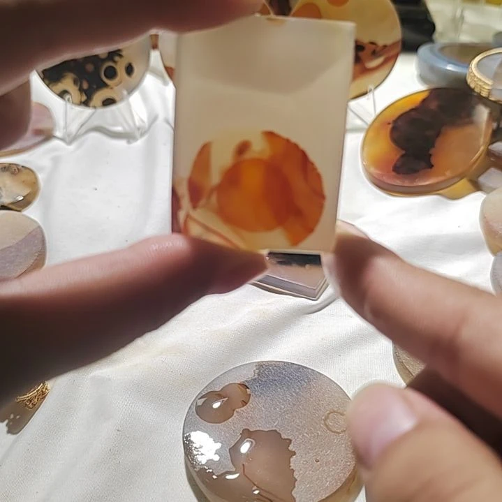 玛瑙/玉髓合金颈饰
