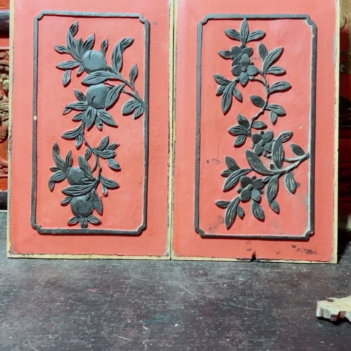 汉***络木木雕工艺品摆件