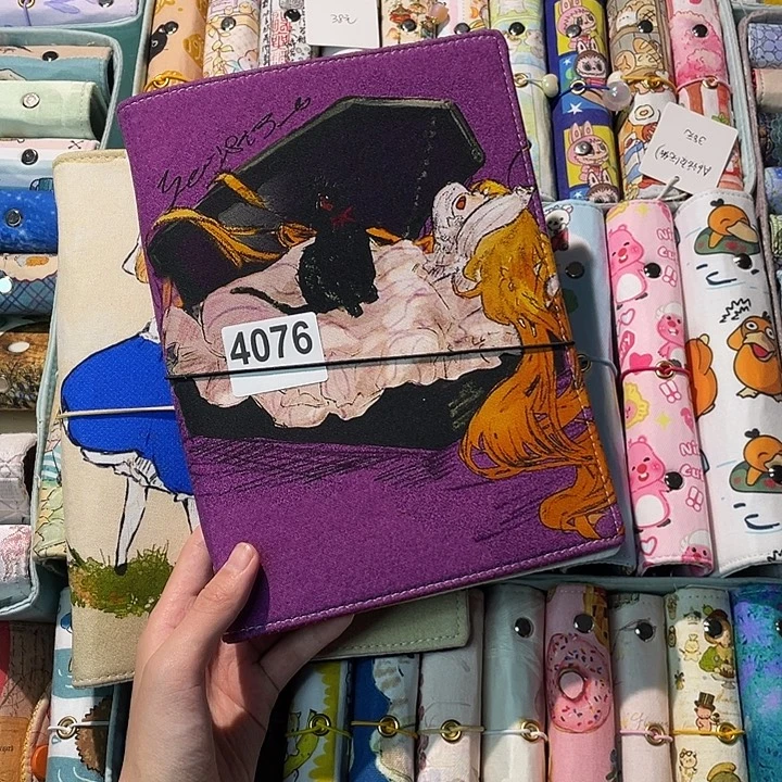 织绣a5活页不送纸4076