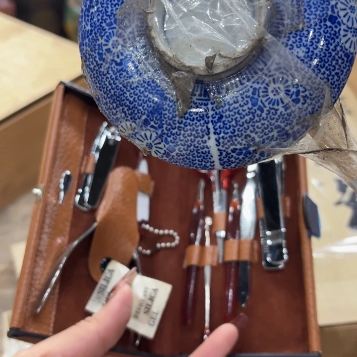 陶瓷古美术置物摆件