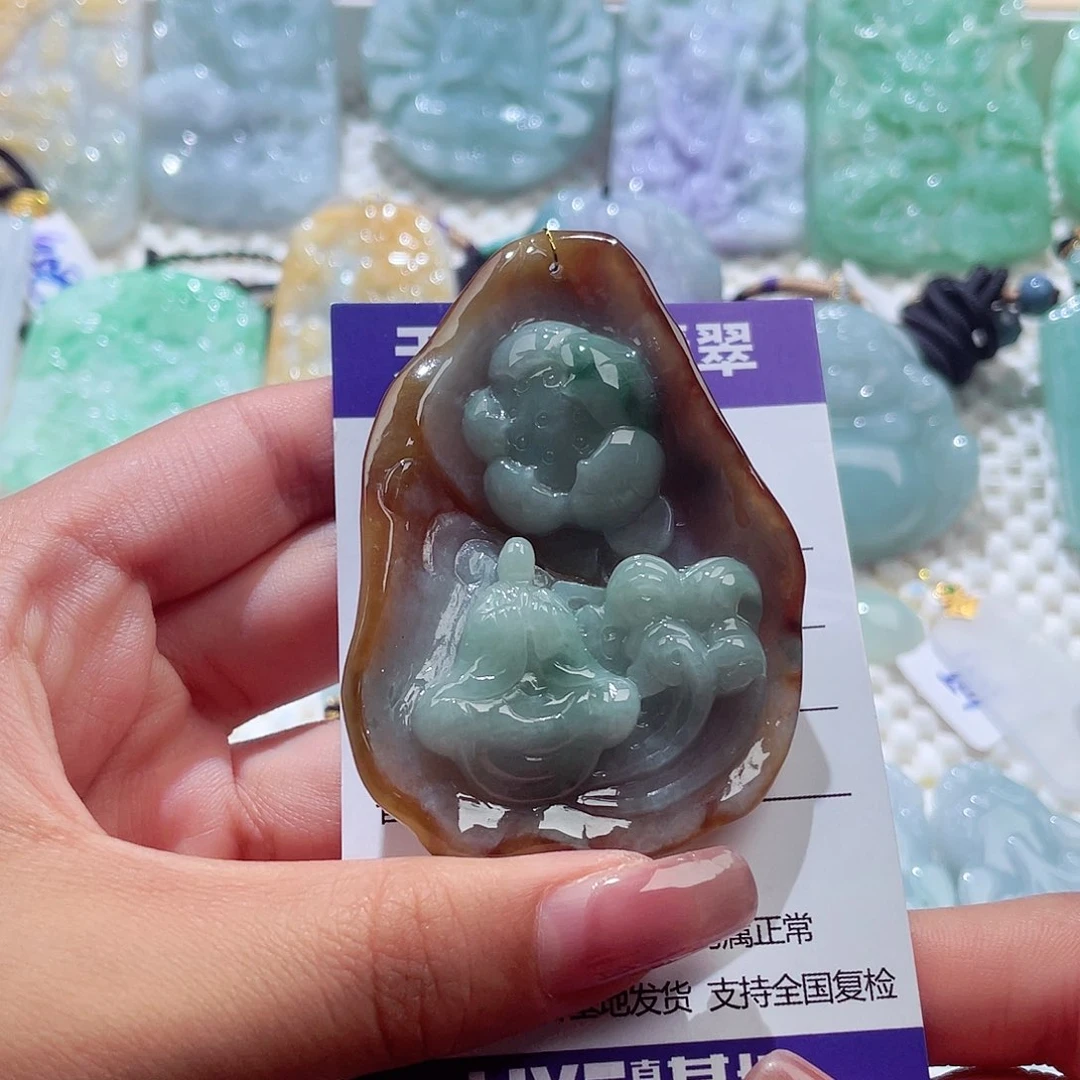 颈饰未镶嵌翡翠翡翠