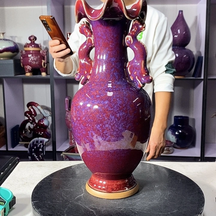 瓷片中国神垕精品钧瓷
