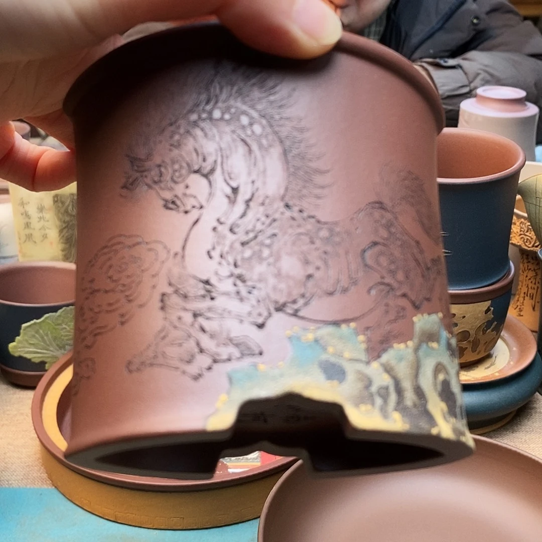 茶宠紫砂宜兴紫砂杯