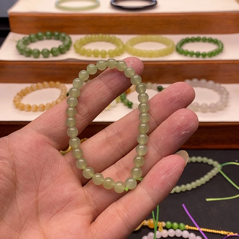 【闪购商品】未镶嵌手串和田玉喵*锤