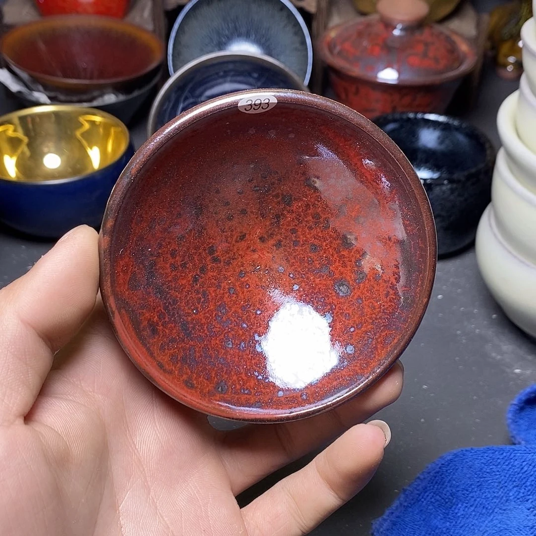 茶盏有瑕介意勿拍393