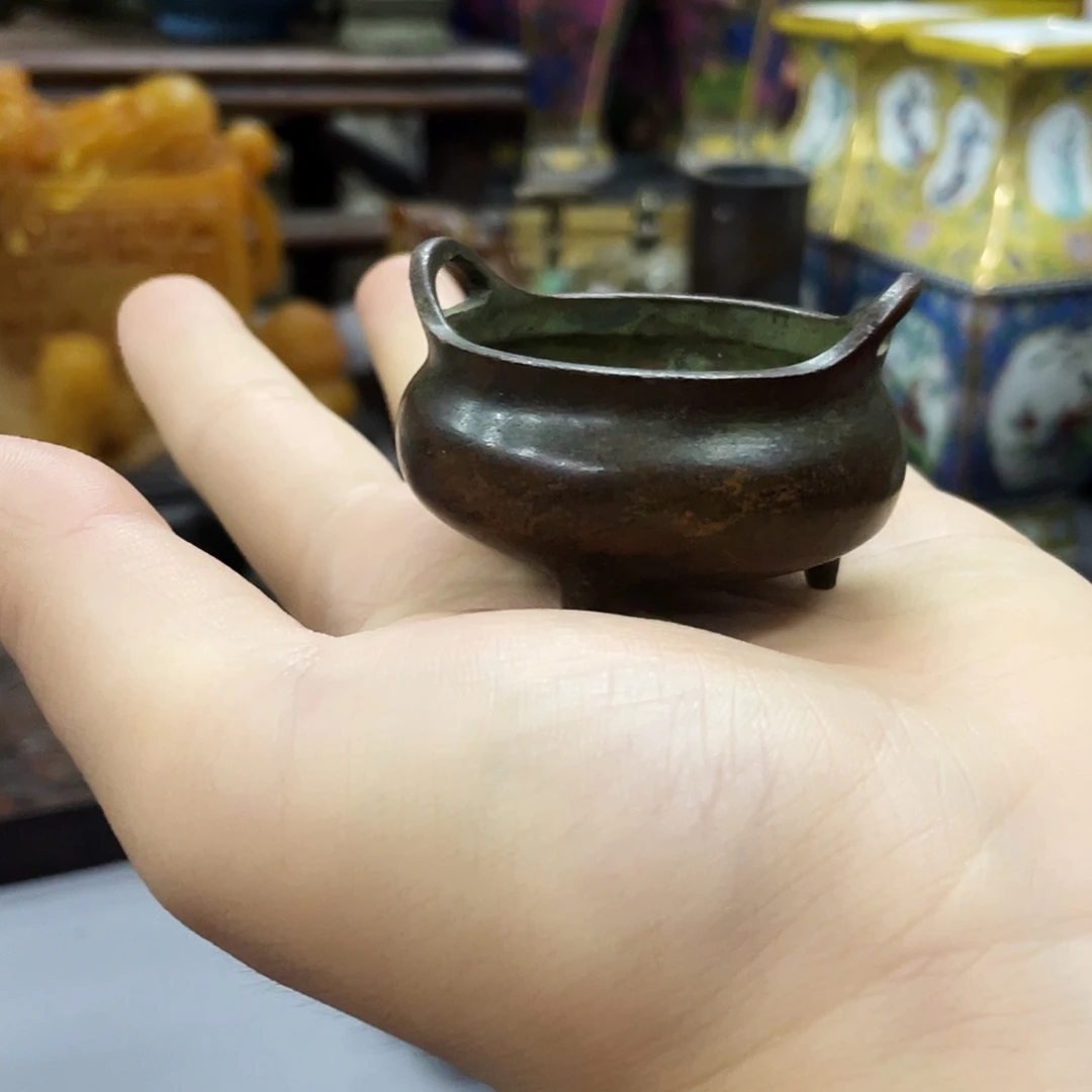 旧时候铜件铜器摆件