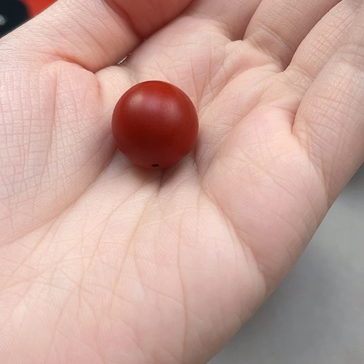 梅***玫扬州漆器大漆单珠1.8
