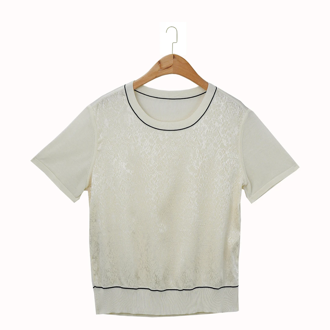 25年夏季圆领短袖上衣K24FC253