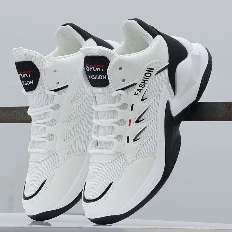 男士休闲鞋春夏透气时尚网鞋夏季运动鞋鞋子潮鞋网面跑步鞋增高鞋