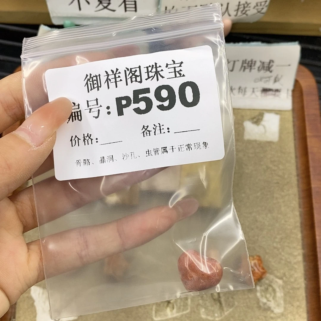 硅化珊瑚（珊瑚玉）未镶嵌颈饰快****?