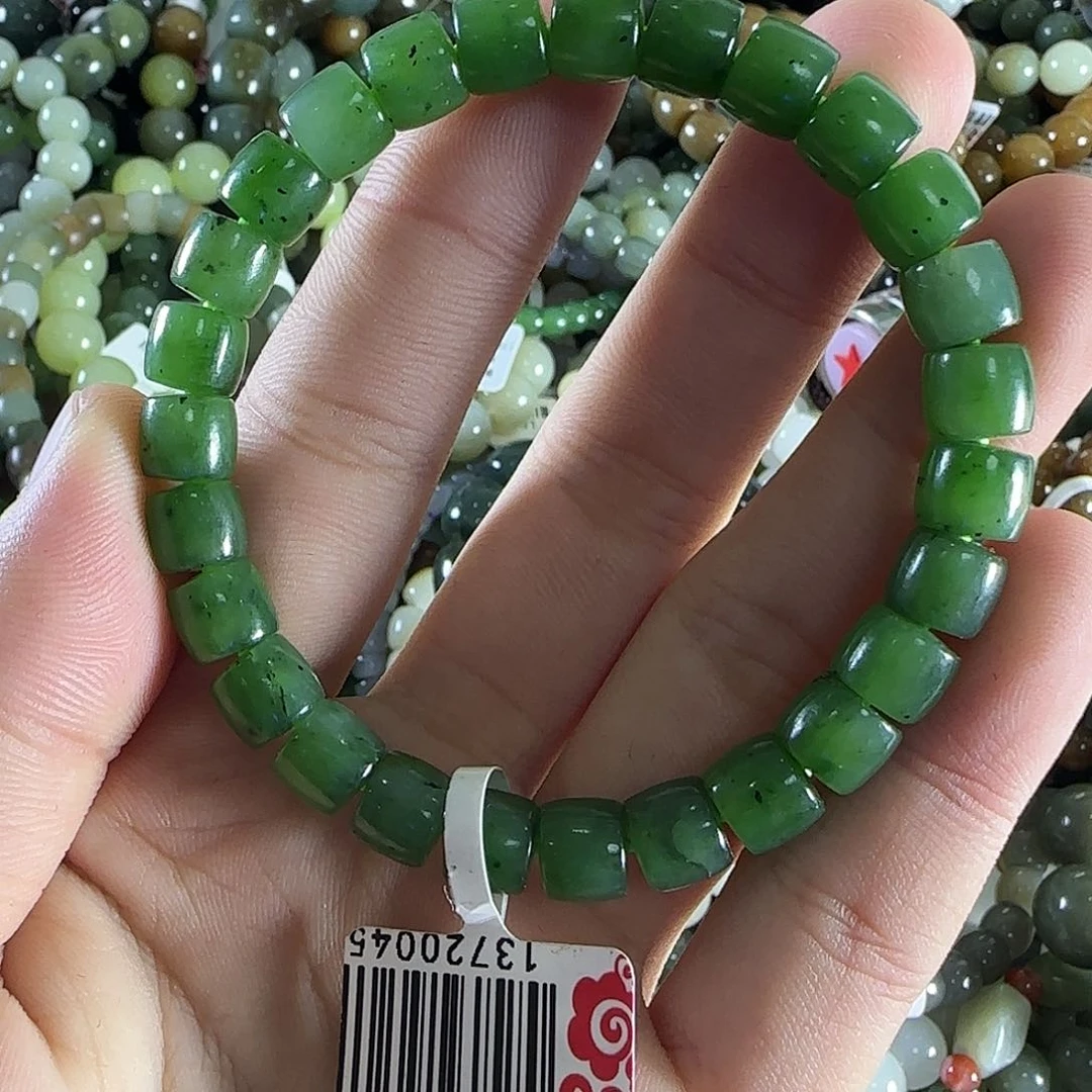 和田玉手链未镶嵌55