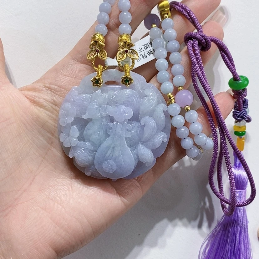 【闪购商品】翡翠未镶嵌颈饰