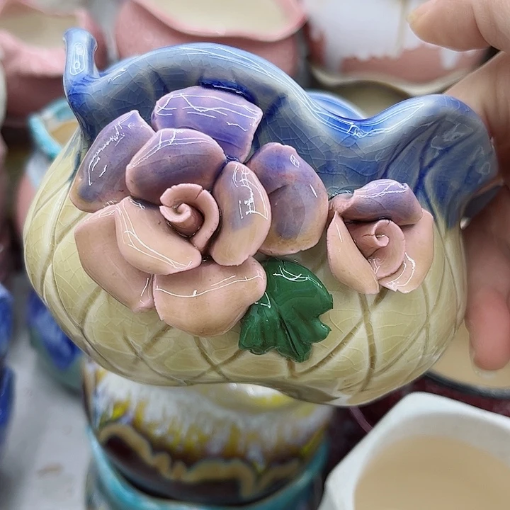 多肉绿植陶瓷花盆