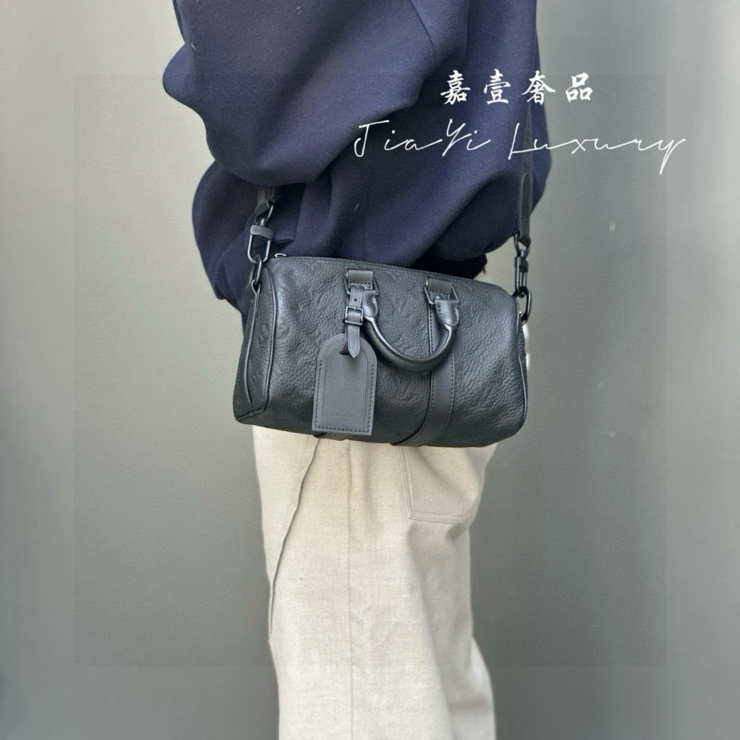 99新 LouisVuitton/路易威登  7749  lv keepall25压纹