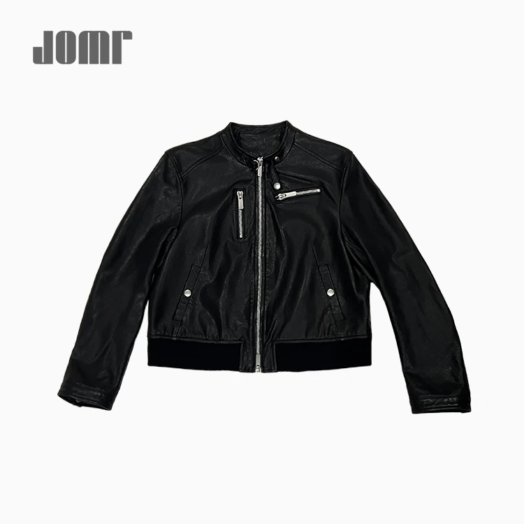 Jomr●主理人私服【3秒出门 不羁洒脱】植鞣绵羊皮真皮皮衣夹克外套