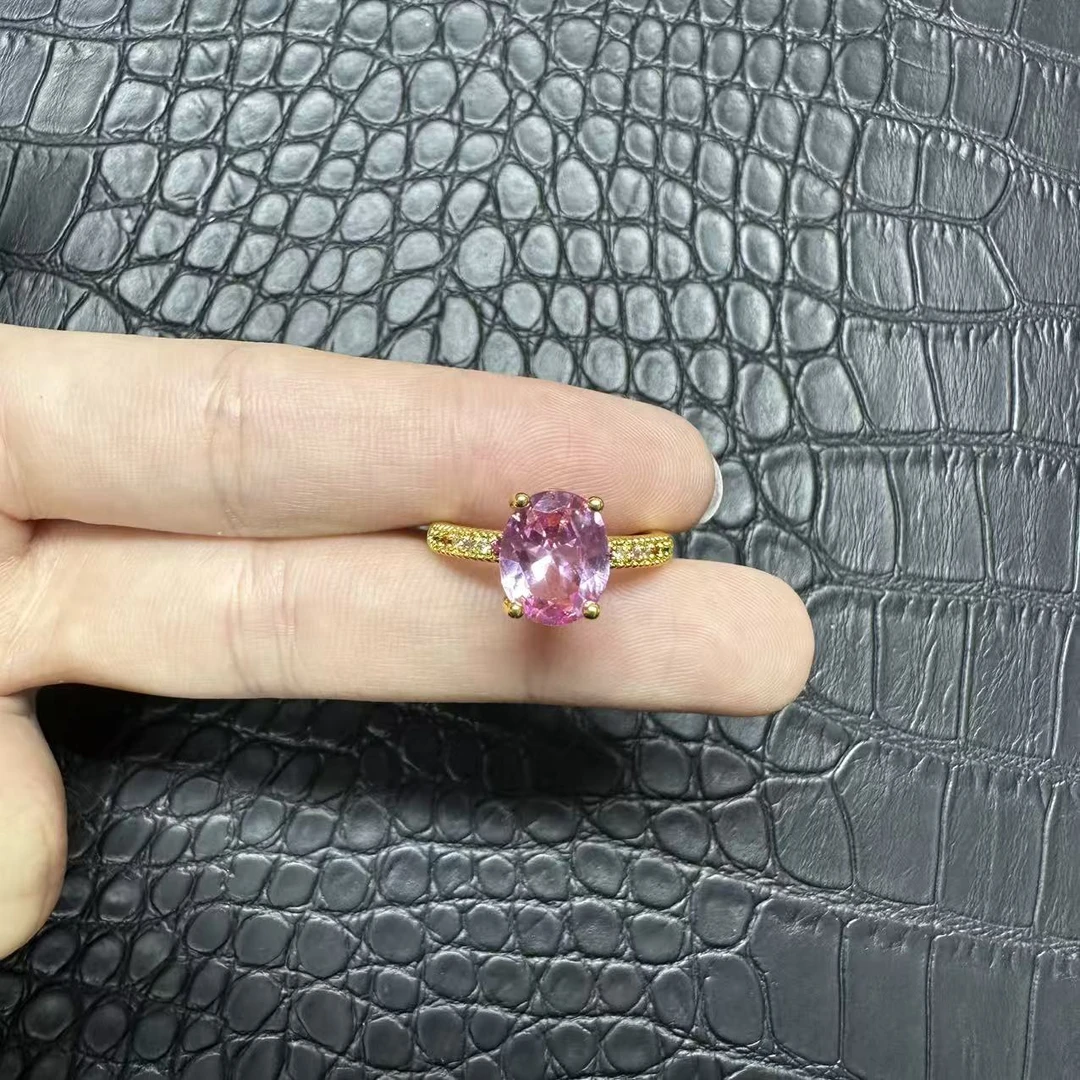 实验室培育钻石JDP1191阿鲁沙-典藏轻奢幻变粉钻-精工925戒指