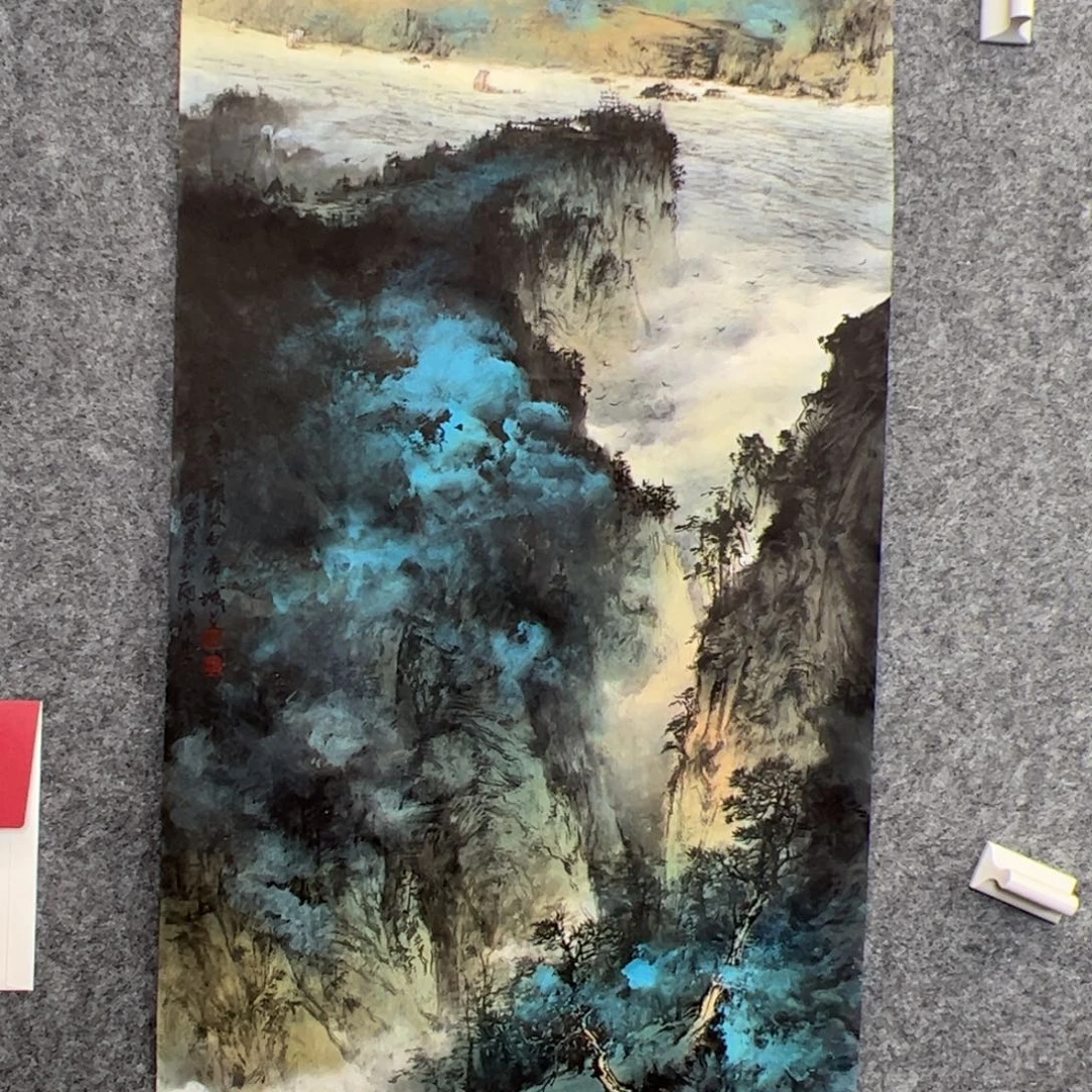 国画纸本（f35688）山水 书画