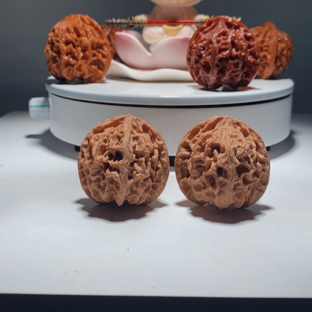 文玩核桃吊坠  649号-逸捻橙皮苹果园-40尺寸