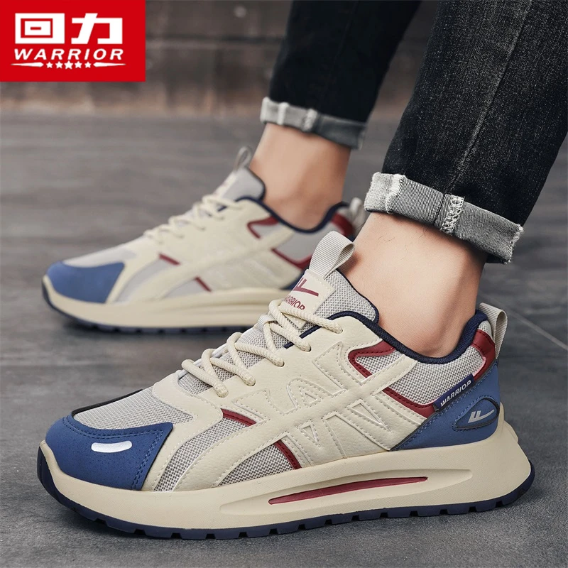 回力阿甘老爹鞋男鞋2025秋季新款网面透气厚底增高男士休闲运动鞋