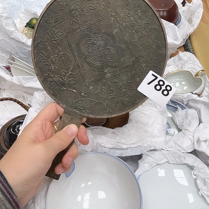瓷片呀工艺品摆件瓷器摆件正能量