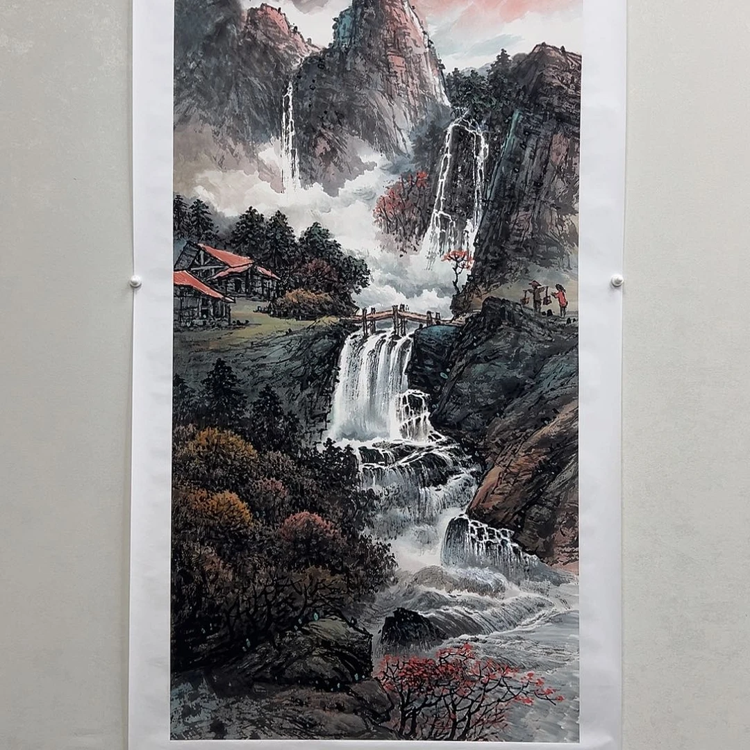 国画胡昌为四尺140*70精品佳作