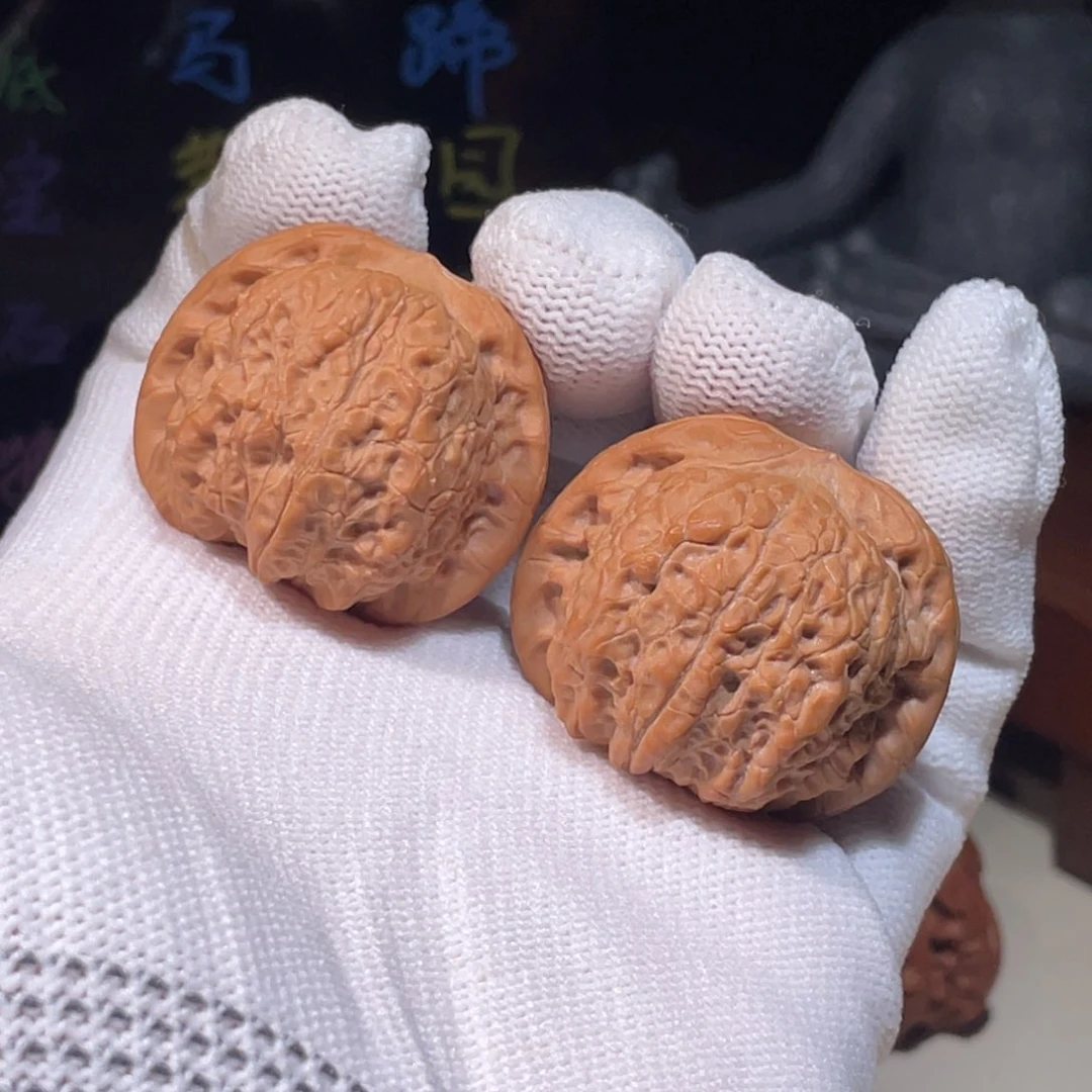 文玩核桃把件血麒麟76118，3634