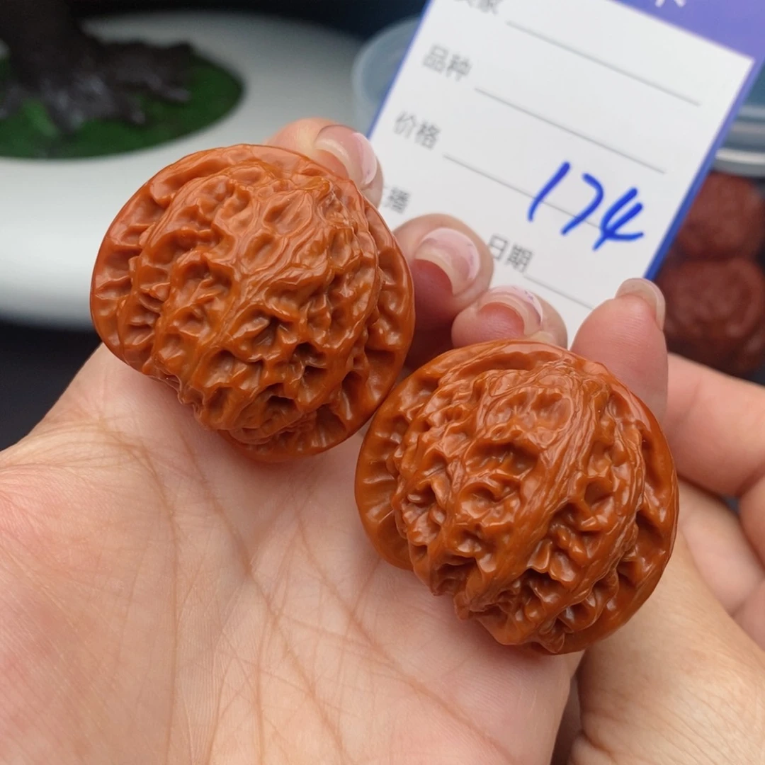 文玩核桃把件38宫灯174