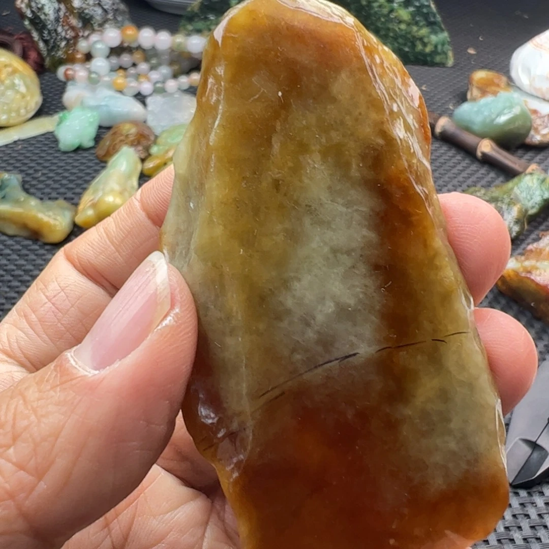 翡翠裸石缅甸翡翠