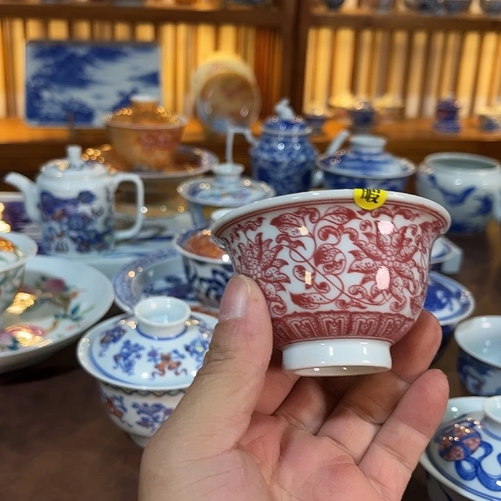 錡镇堂手工手绘杯