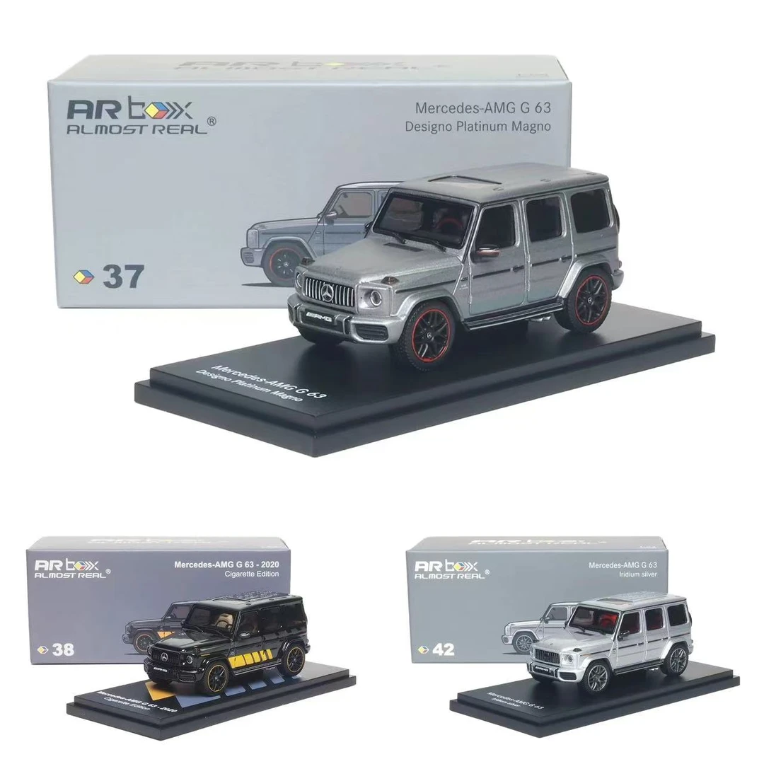 【AR box】Almost Real 梅赛德斯AMG G63 奔驰大G 1:64合金汽车模型