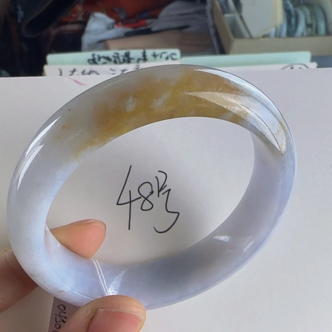 翡翠手镯未镶嵌老坑57.4