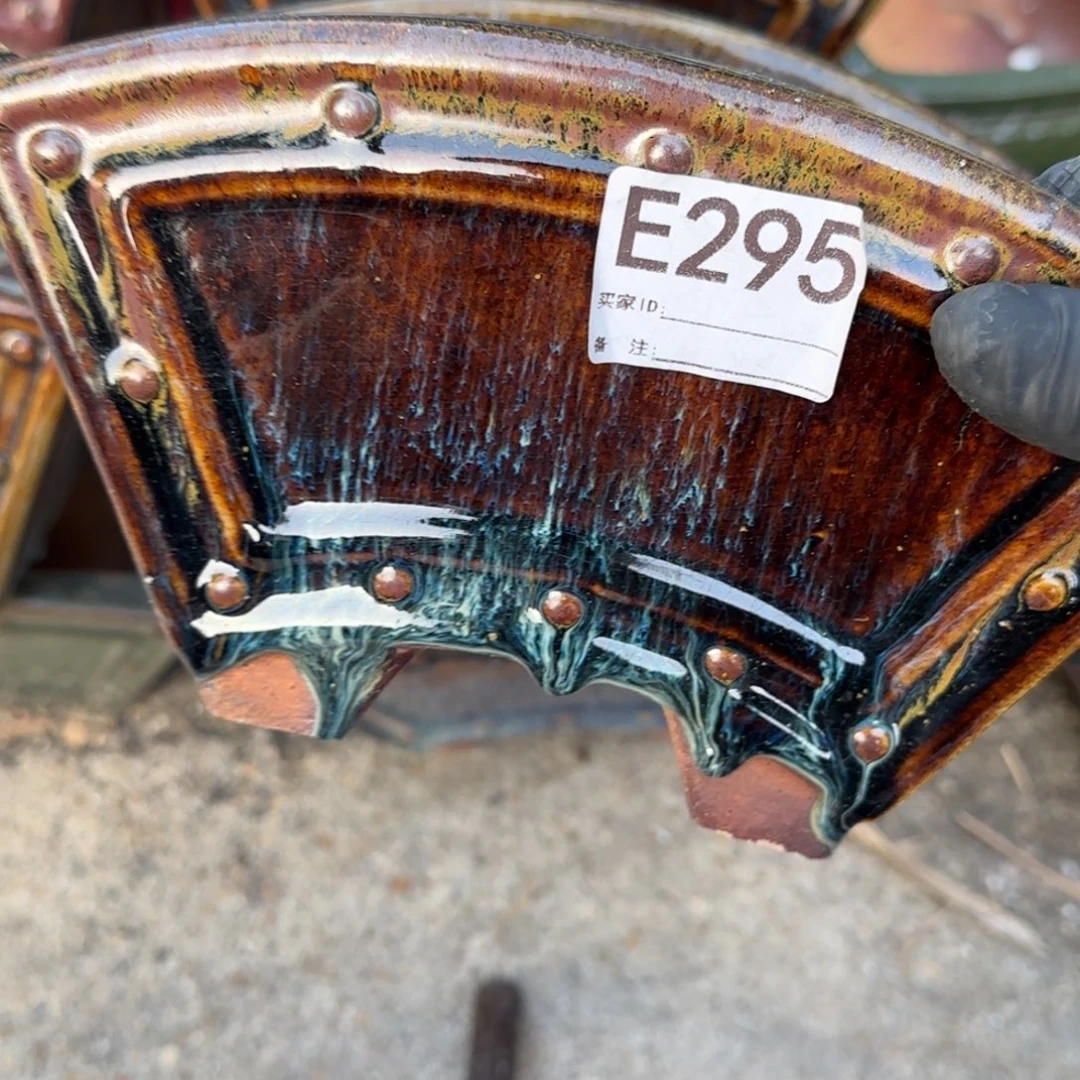 豆***瓣紫砂花盆295瑕疵品