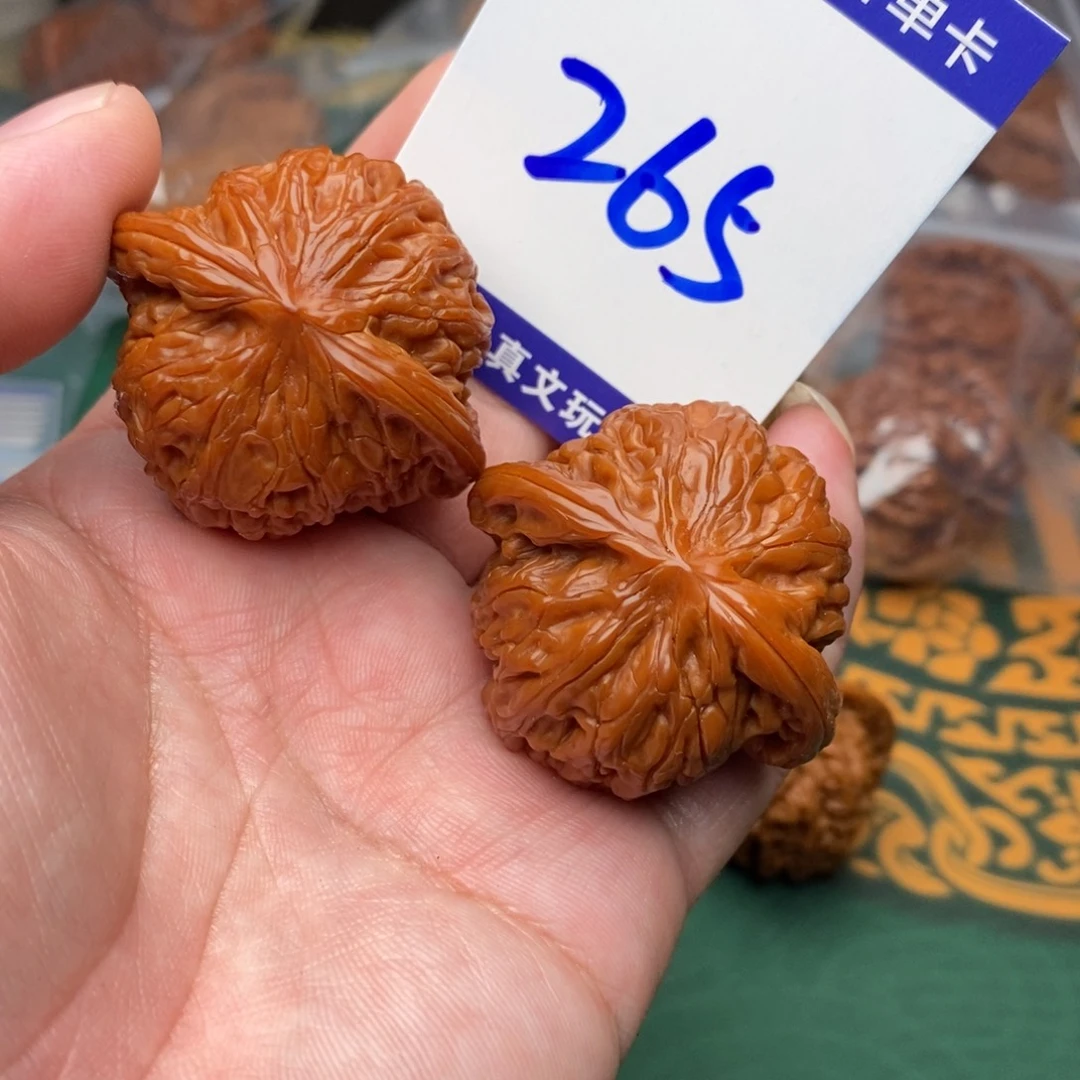 把件文玩核桃磨盘狮子头40