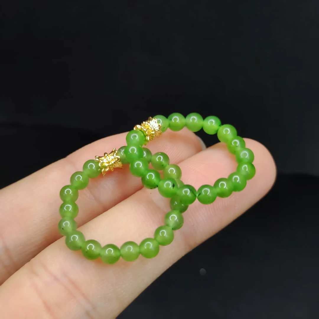 【李想精选】和田玉戒圈H24【多样性发其一】约3mm