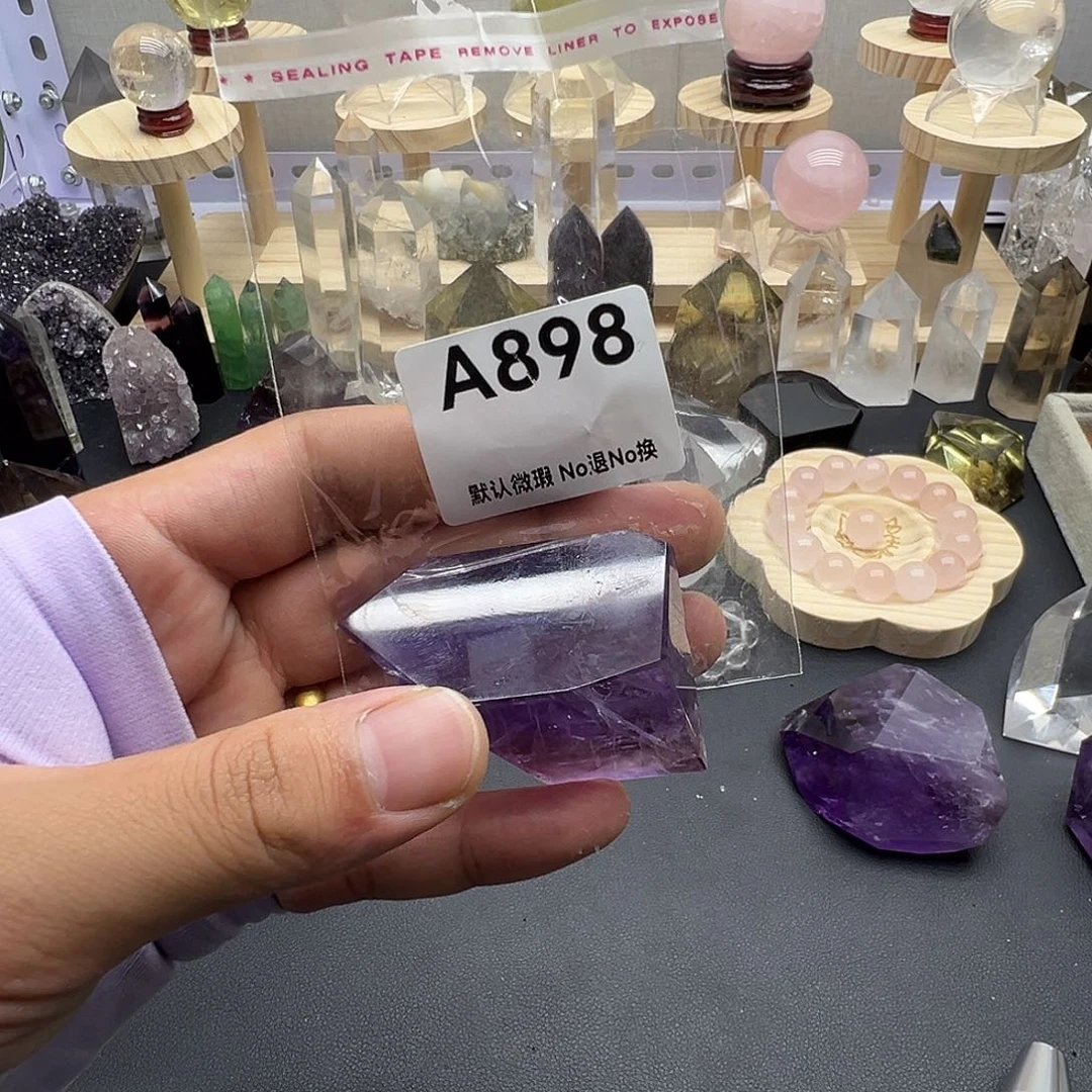 水晶天然水晶半成品未镶嵌默认微瑕