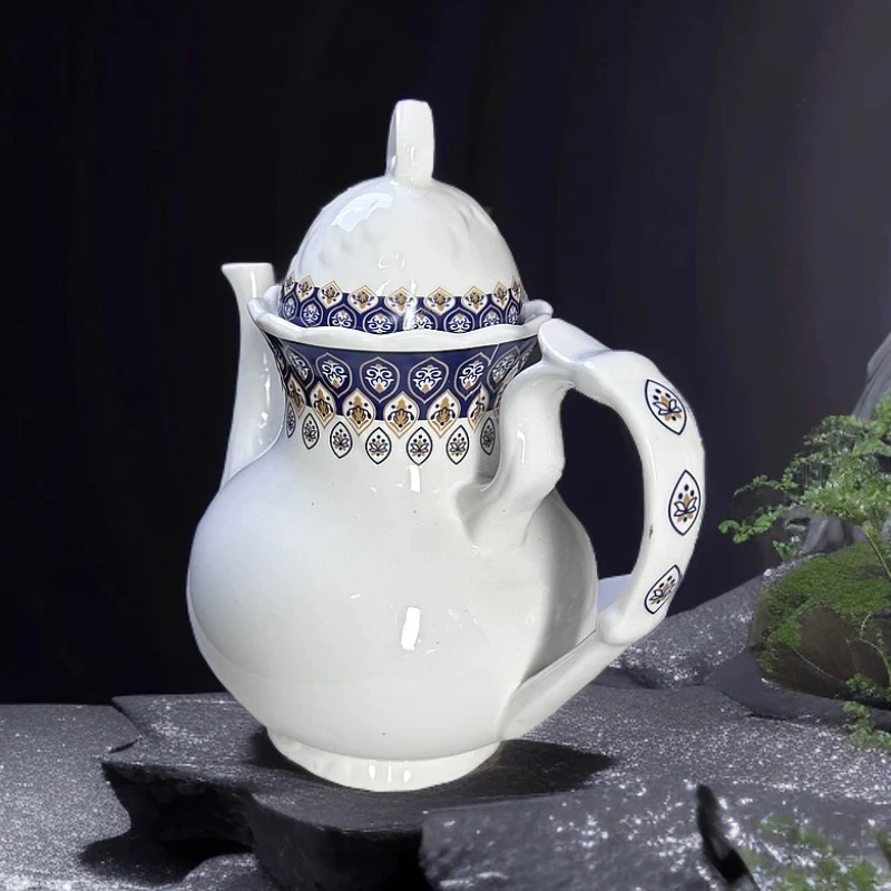 新疆包邮（yeglik qaynak )家用陶瓷茶壶1.8