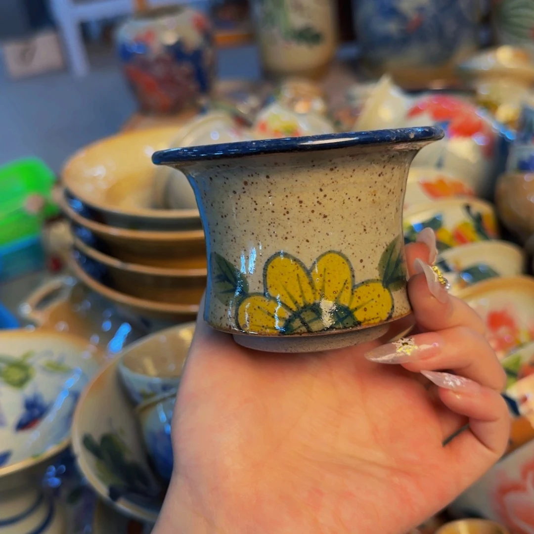 瓷片景德镇陶瓷手工手绘