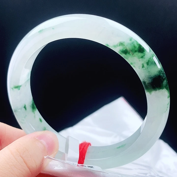 未镶嵌手镯翡翠57圈