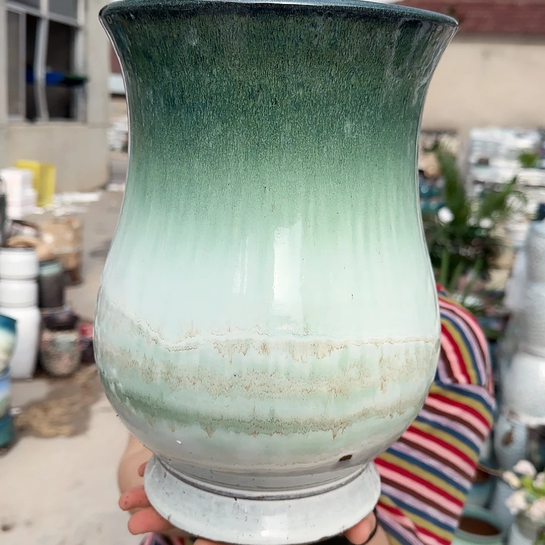 紫砂花盆高30口20