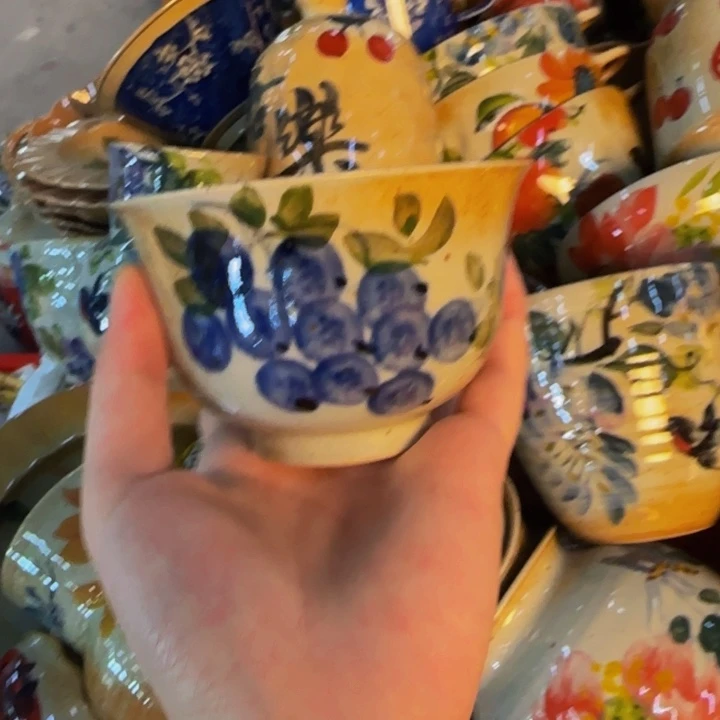 瓷片景德镇手工手绘陶瓷