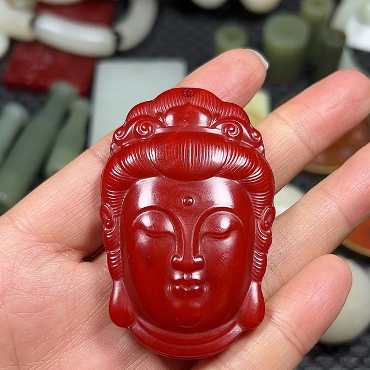 白玉菩提吊坠精选商品一物一图