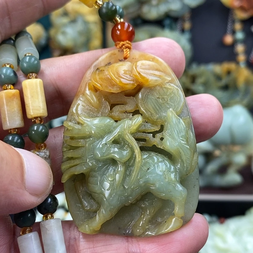 【闪购商品】未镶嵌岫玉吊坠
