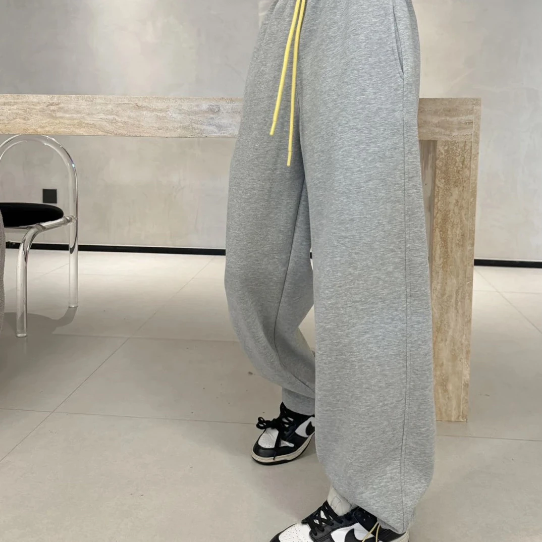 休闲棉多色小香蕉直筒裤2156