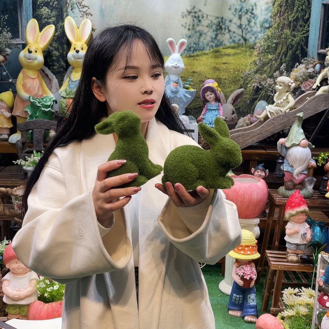 摆件花园摆件红红火火