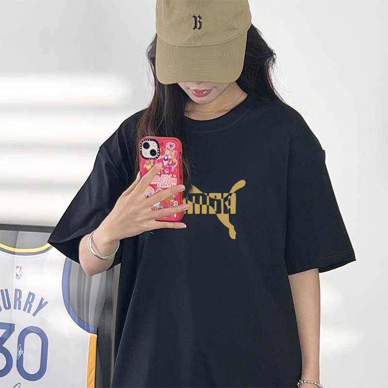 印花通用日常短袖夏季常规T恤男装圆领运动透气上衣半袖宽松