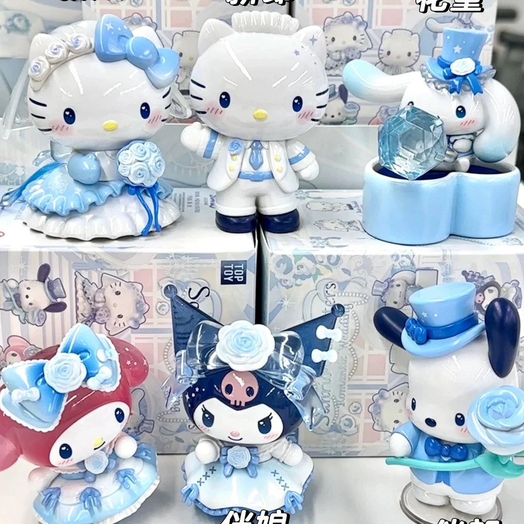 【TOPTOY】三丽鸥家族婚礼系列盲盒手办潮玩