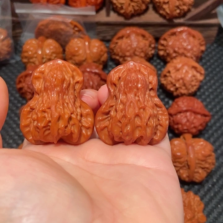 文玩核桃把件35.2尺寸葫芦1262