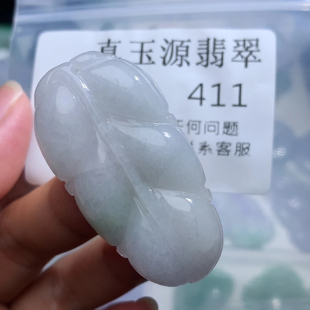 翡翠未镶嵌颈饰411