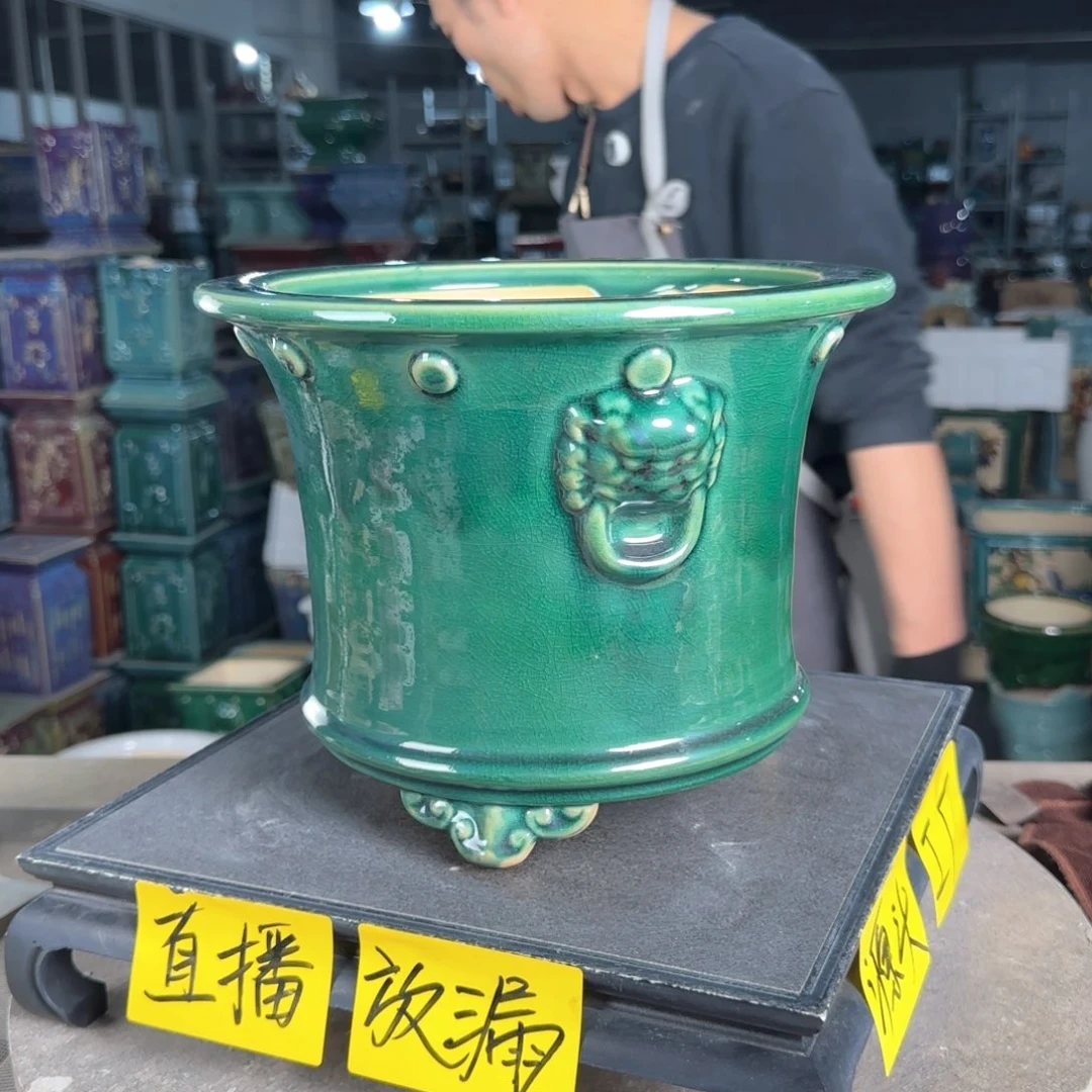 一风堂石湾花盆。