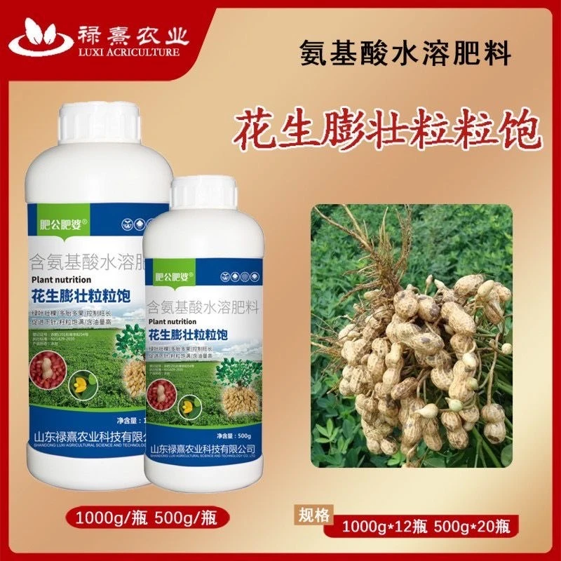 肥公肥婆花生膨大粒粒饱满壮棵壮苗籽粒饱满增产增收叶面肥